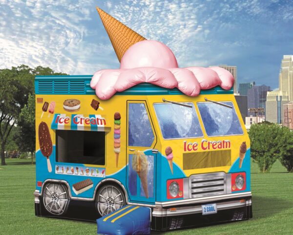 Ice Cream Truck Bouncy House from IJump Entertainment